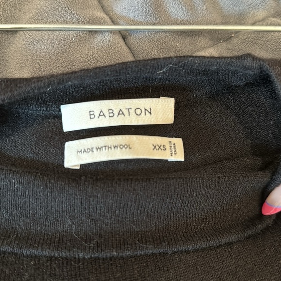 Babaton long sleeve wool top - Picture 2 of 5